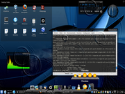 KDE Fedora Core 11.1 com KDE 4.3
